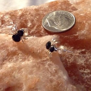 Sterling Silver Spider Earrings 👻 2/$10